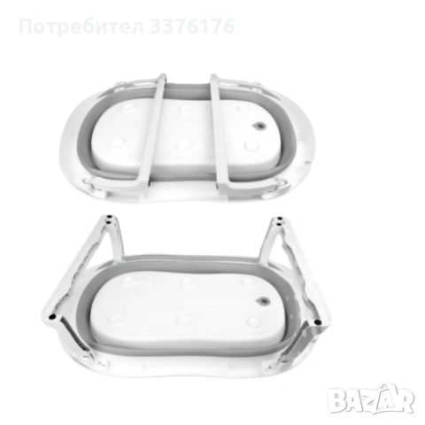 Сгъваема бебешка вана, снимка 4 - За банята - 53192101