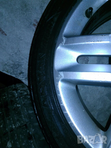 Продавам 3 броя оригинални лети джанти РЕНО- 17 цола;4×100;6,5 j, снимка 6 - Гуми и джанти - 36571351