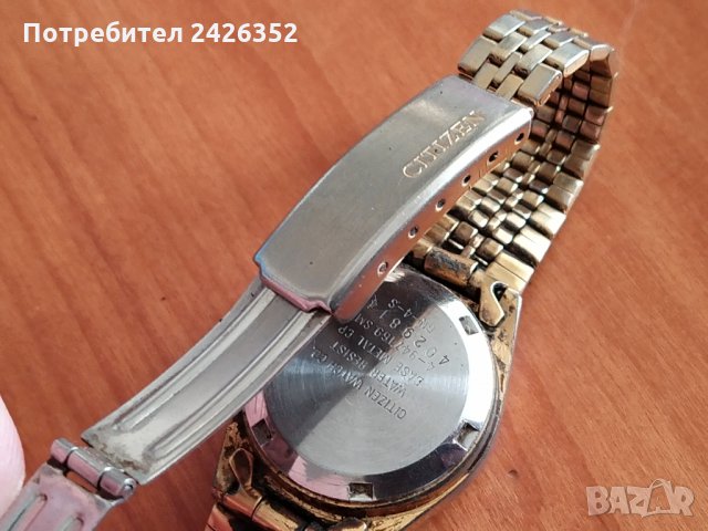 Стар дамски механичен часовник, CITIZEN, автомат, снимка 4 - Колекции - 32352591