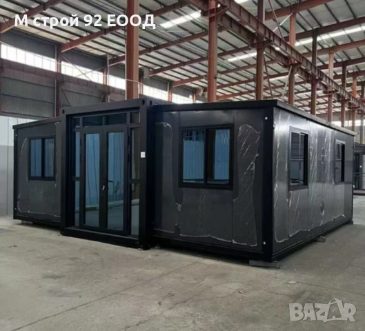 Сглобяема къщичка контейнер 37м2 М СТРОЙ 92 Стара Загора готова къща или офис, снимка 6 - Къщи - 51308006