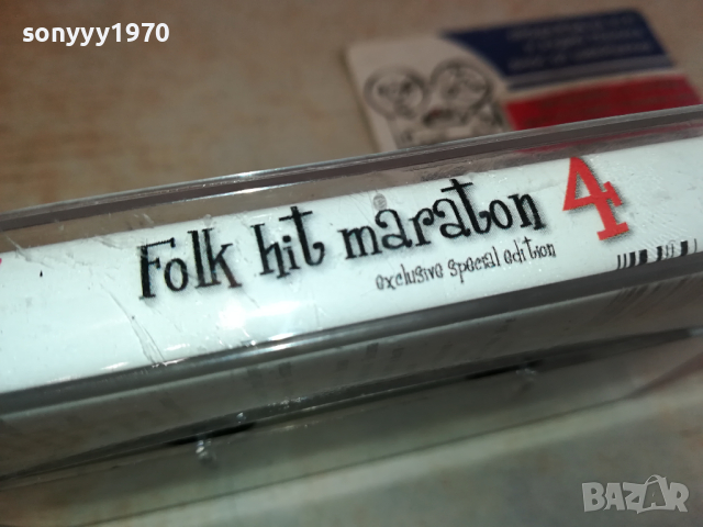 FOLK HIT MARATON 4 ORIGINAL TAPE 2103241609, снимка 6 - Аудио касети - 44879644