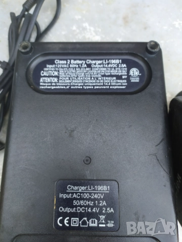 Батерия и зарядно Tjep 14.4 v. за машина за връзване на арматура., снимка 6 - Други инструменти - 52078269