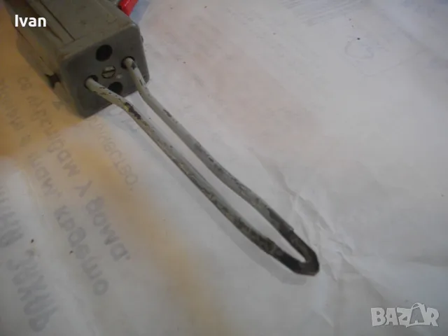 ЕЛЕКТРИЧЕСКА ЛЕПАЧКА ЗА ПЛАСТМАСА НЕМСКА СТАРО КАЧЕСТВО 60W ОТЛИЧНА ДВОЙНА ЧОВКА ENGEL LOTER, снимка 8 - Други инструменти - 48603806