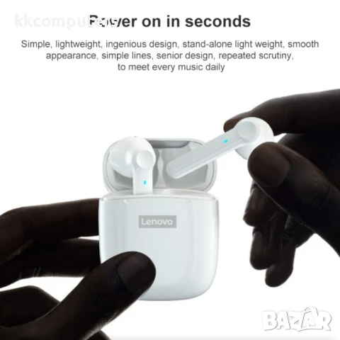 Lenovo XT89 TWS Bluetooth Слушалки, снимка 5 - Слушалки и портативни колонки - 50564476