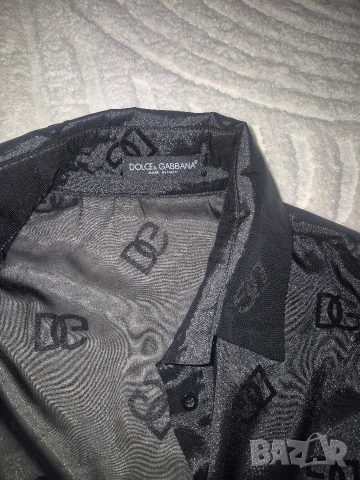 D&G риза с естествени пера M/L, снимка 5 - Ризи - 53399999