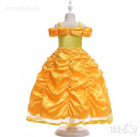 Рокляна Белс разкошнадраперия! Аксесоари и кринолин!, снимка 4 - Детски рокли и поли - 36898912