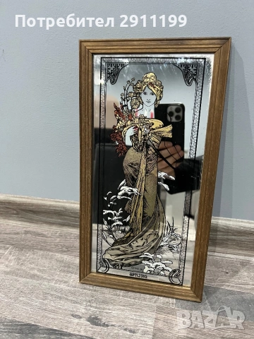 Картина огледало Spring, снимка 2 - Картини - 53395838