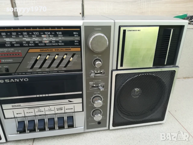японски касетофон-sanyo 2006251144, снимка 6 - Радиокасетофони, транзистори - 50734659