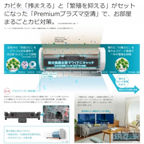 Японски Инверторен климатик HITACHI Shirokuma RASXJ36NW [RAS-XJ63N2 W]модел 2023, снимка 14 - Климатици - 39523478