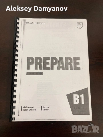 Cambridge Prepare B1 (Level 5) – Student’s Book + Workbook, Second Edition