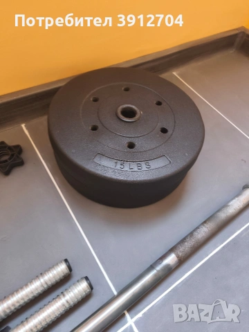 Тежести за тренировка., снимка 5 - Фитнес уреди - 53514343