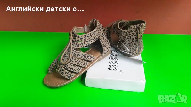 Английски детски сандали естествена кожа- NEXT , снимка 2 - Детски сандали и чехли - 28771247