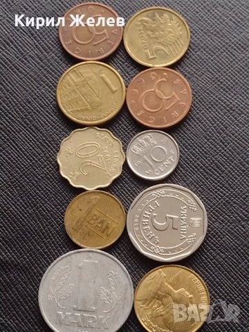 Лот монети от цял свят 10 броя ШВЕЦИЯ ХОНГ КОНГ ПОЛША ЗА КОЛЕКЦИЯ ДЕКОРАЦИЯ 30797
