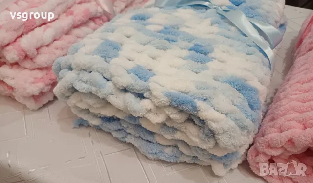 Ръчно изработени бебешки одеяла! , снимка 9 - Комплекти за бебе - 47644789