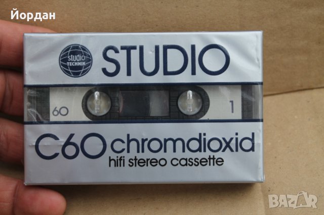 Касетка С60 STUDIO , снимка 5 - Аудио касети - 38023076