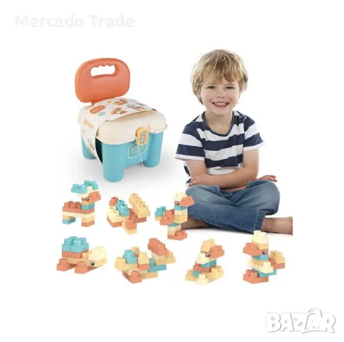 Конструктор - столче Mercado Trade, За деца, 32 части, снимка 3 - Конструктори - 48383357