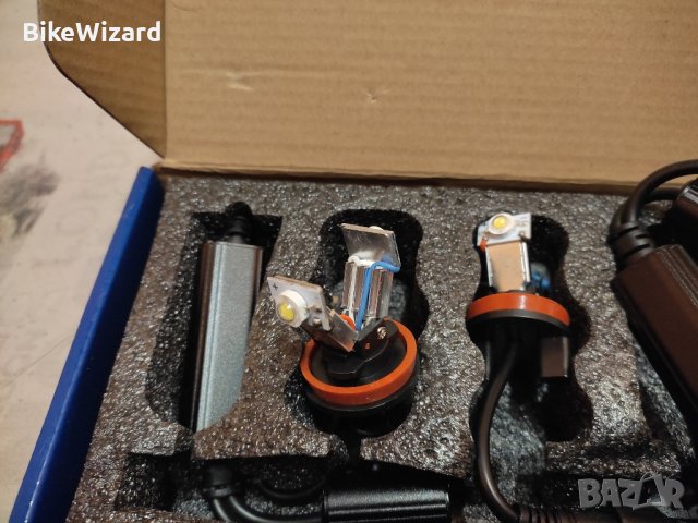 KASturbo 2 H8 Ангелски очи за BMW 1 серия E82 E87 E90 E92 5 серия E60 6 серия E63 X5 X6 X1   НОВИ, снимка 3 - Аксесоари и консумативи - 43317930