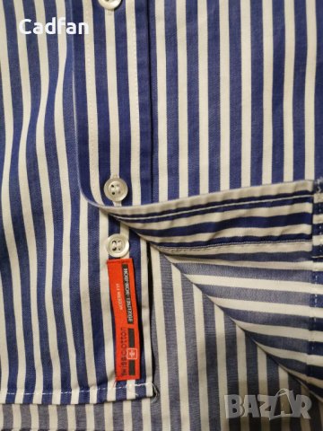 риза с дълъг ръкав Eterna, снимка 3 - Ризи - 39101279