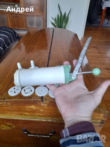 Стар шприц за сладки Универсал, снимка 5 - Антикварни и старинни предмети - 39710538