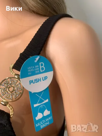 Бански с дебели подплънки, снимка 2 - Бански костюми - 49796328