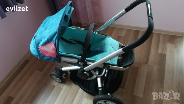 Много запазена бебешка/детска количка  Quinny Speedy, снимка 11 - Детски колички - 32615862