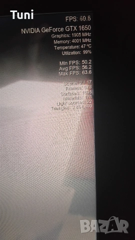 видео карта gtx 1650, снимка 6 - Видеокарти - 53136005