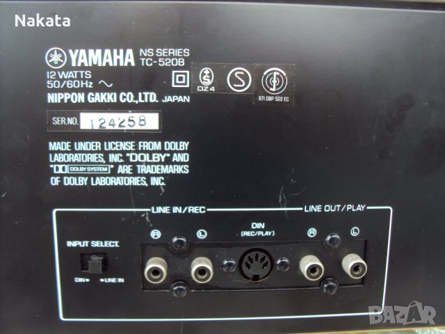 Yamaha TC-520B, снимка 6 - Декове - 26609615
