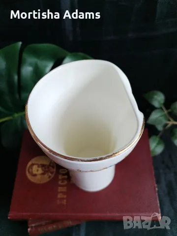 Костен порцелан, ваза, снимка 5 - Вази - 49617023