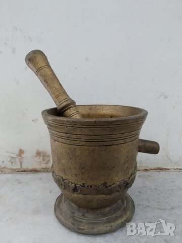 старо бронзово хаванче с чукало