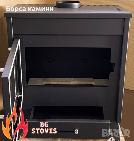 Камина с водна риза РЕЙ МАКС В*, снимка 2 - Печки, фурни - 43846129