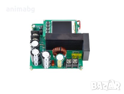 ANIMABG Прецизен повишаващ DC-DC захранващ модул, С LCD дисплей, До 120V, 900W