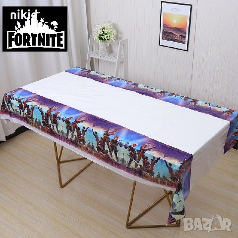 Fortnite Фортнайт Game on найлонова покривка за парти рожден ден