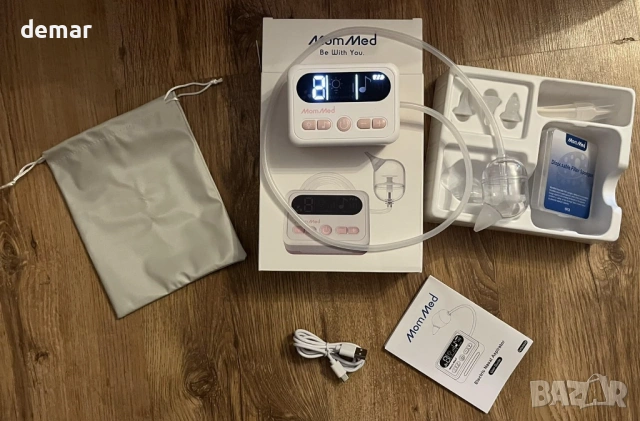 MOMMED Бебешки назален аспиратор, до 65kPa с 9 нива на засмукване, снимка 9 - Други - 53179167