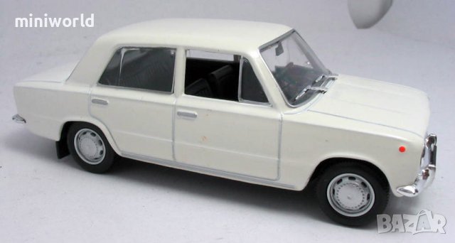 ВАЗ 2101 Жигула 1970 - мащаб 1:43 на DeAgostini моделът е нов в блистер, снимка 2 - Колекции - 39782010