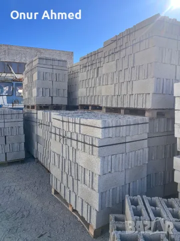 Бетонни тухли 15x20x40, снимка 2 - Други ремонти - 47540559