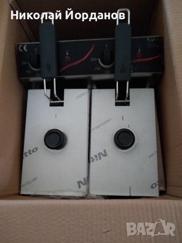 ФРИТЮРНИК ПРОФЕСИОНАЛЕН ДВОЕН, снимка 7 - Обзавеждане за заведение - 13039955