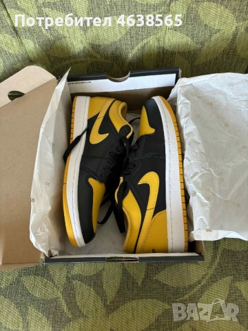 Нови мъжки обувки AIR JORDAN 1 LOW, снимка 11 - Маратонки - 52253031