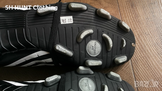 ADIDAS PREDATOR размер EUR 45 1/3 / UK 10 1/2 бутонки естествена кожа 41-12-S, снимка 15 - Футбол - 52227552