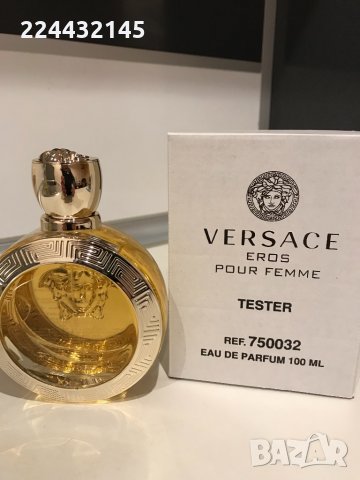 Versace Eros Pour Femme 100ml EDP Tester промоция , снимка 2 - Дамски парфюми - 35536618