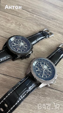 Breitling for Bentley Black Edition  стилен Мъжки часовник, снимка 13 - Мъжки - 34807607