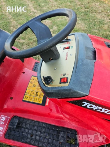 ТРАКТОРНА КОСАЧКА BRIGGS&STRATTON  17,5.КОНЯ. ПЕРФЕКТНА , снимка 12 - Градинска техника - 50899290