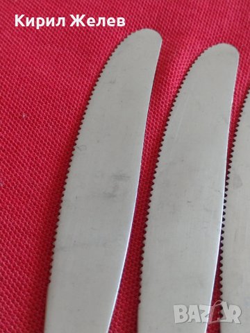 Четири стари ножа с маркировка INOX MADE IN ITALY перфектно състояние без забележки 42165, снимка 3 - Други ценни предмети - 43831524