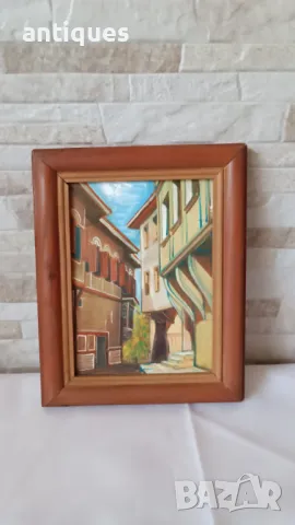 Картина "Старият Пловдив" - 24/19.5см, снимка 1