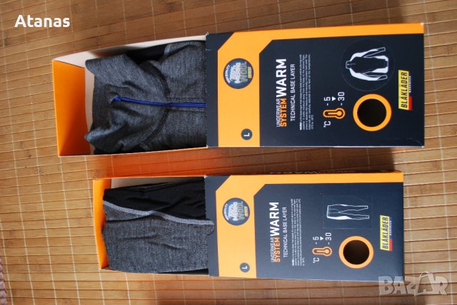 НОВИ Мерино Термо бельо Blakladder 100% merino Мъжки L, снимка 6 - Спортни дрехи, екипи - 43104209
