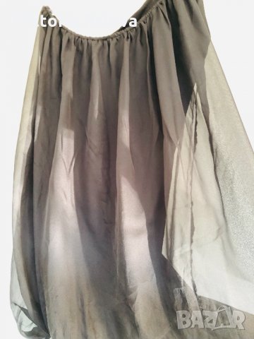 Модерна блуза едно рамо MISS SIXTY , снимка 4 - Корсети, бюстиета, топове - 26354156