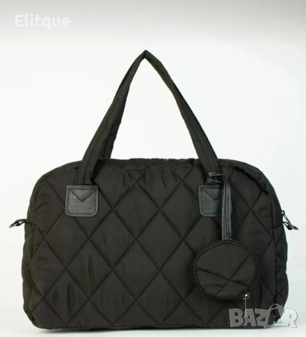 Модерна капитонирана дамска чанта 32х43, снимка 8 - Чанти - 52744059