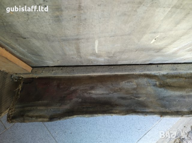 Картина, "Ябълкова градина", соц. период, 132х102 см., снимка 8 - Картини - 34591173