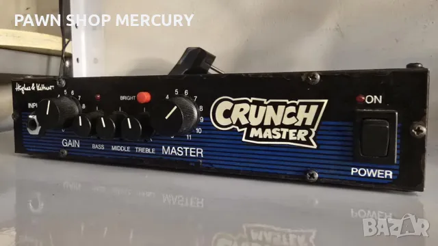Продавам лампов усилвател и преамп, ефект Hughes & Kettner Crunch Master, снимка 3 - Китари - 50329774