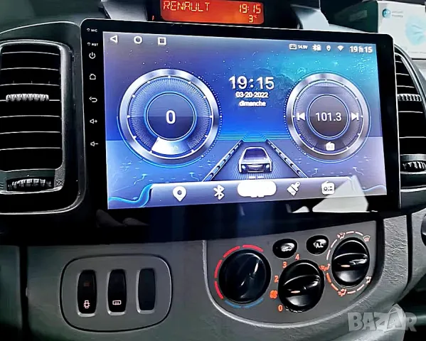 Мултимедия с Android 2001-2014 за RENAULT TRAFIC, OPEL VIVARO, NISSAN PRIMASTAR навигация, двоен дин