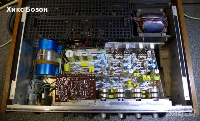 Siera Philips античен германиев усилвател, 1969г.,като нов, снимка 4 - Ресийвъри, усилватели, смесителни пултове - 43701097